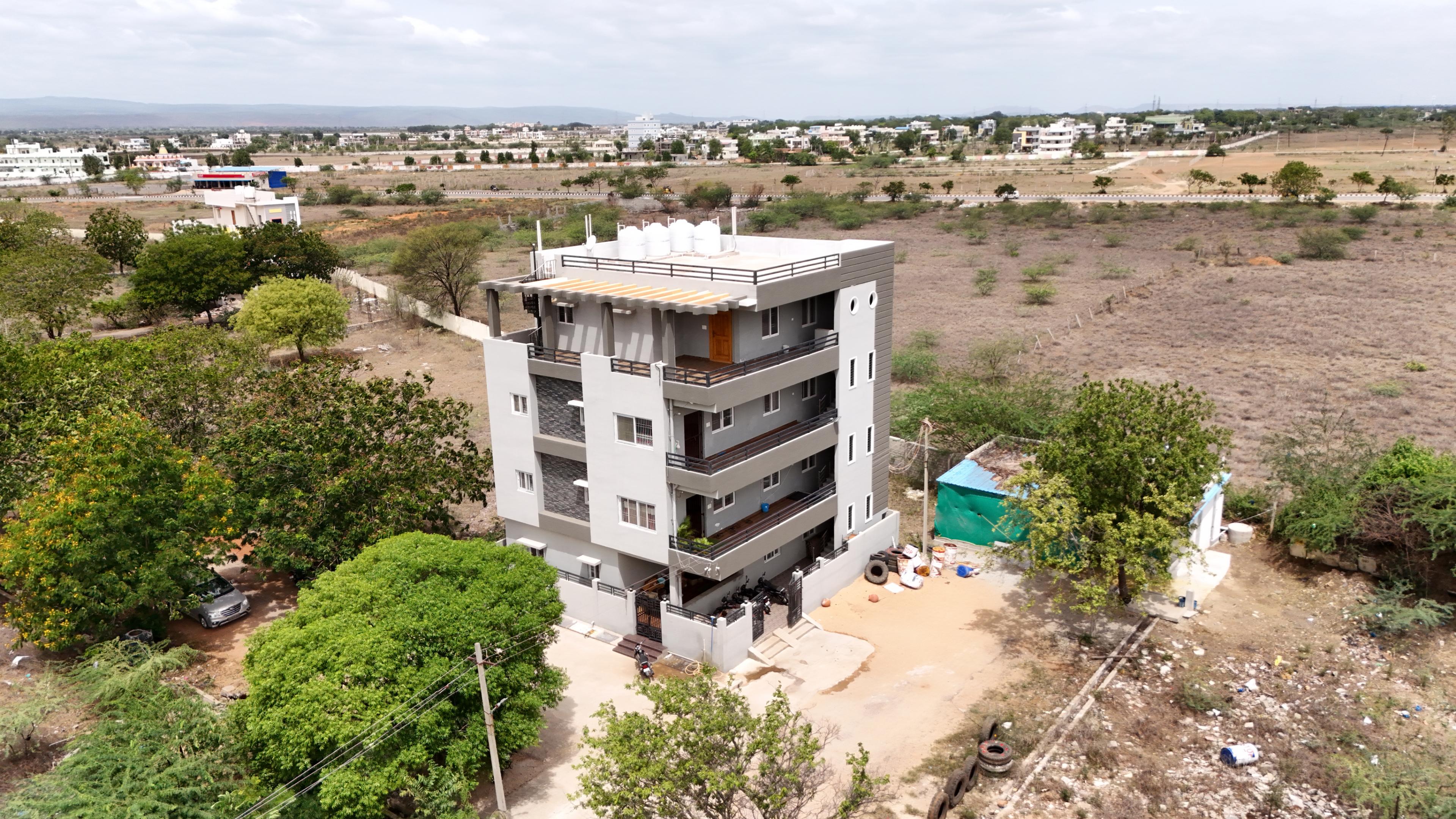 Modern Architectural Landmark Elevation